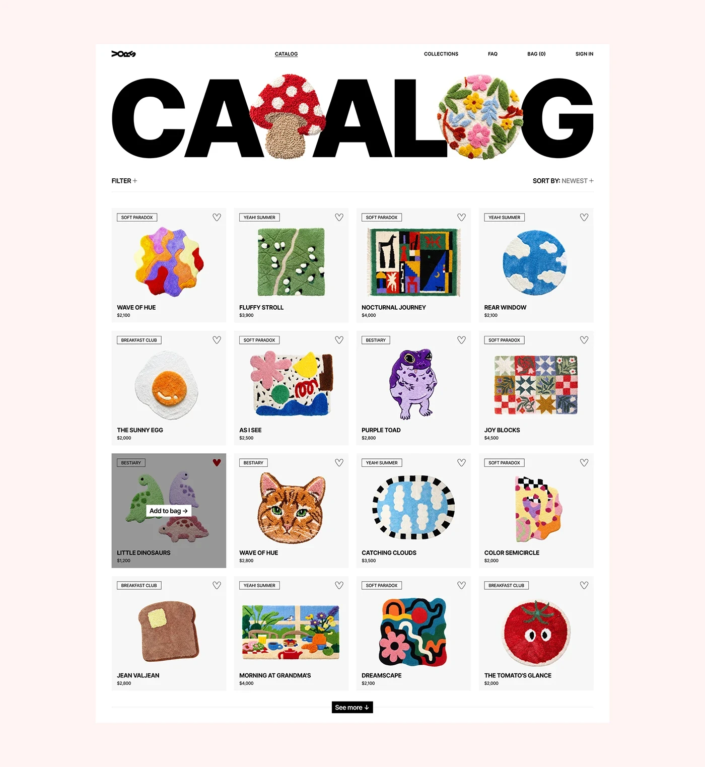 Behance 设计精选 | VORS ONLINE STORE WEBSITE-多模态AI