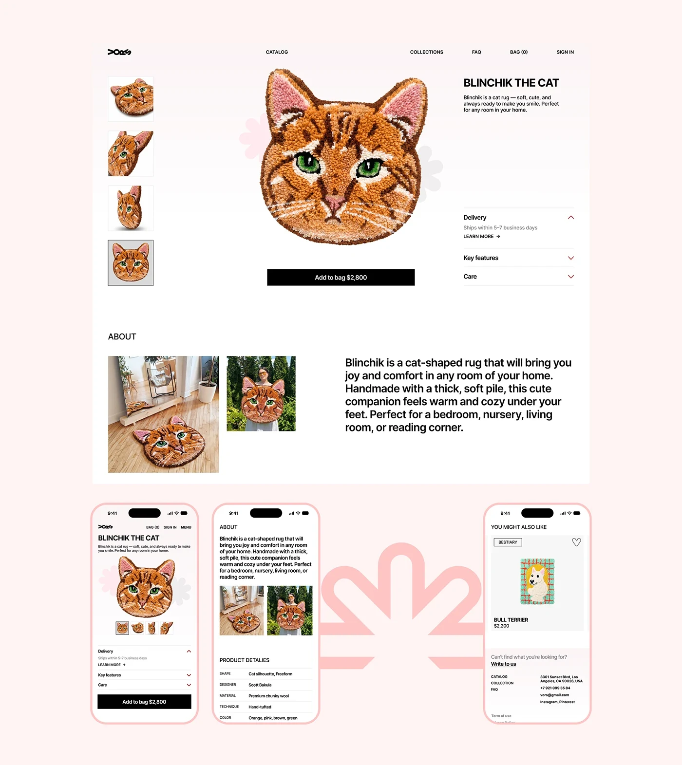 Behance 设计精选 | VORS ONLINE STORE WEBSITE-多模态AI