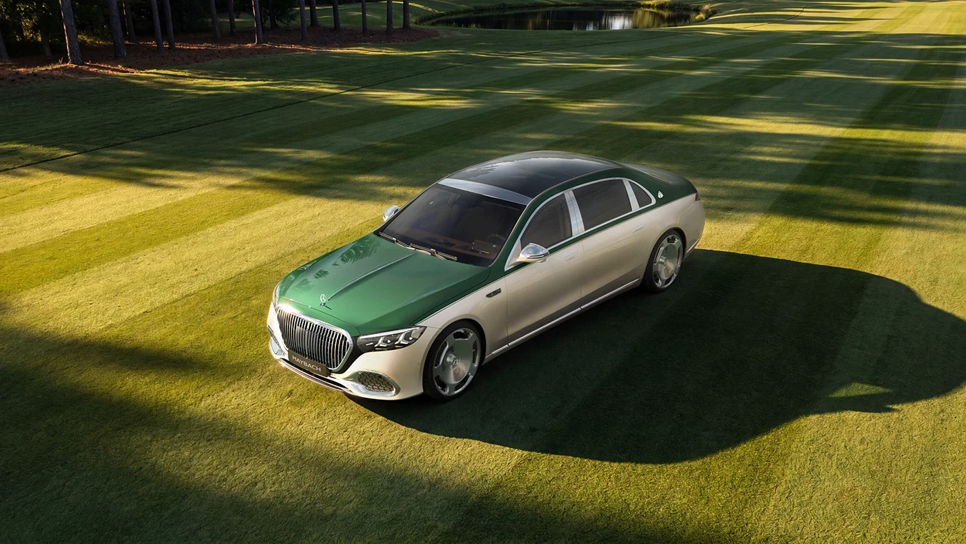 Behance 设计精选 | Maybach S-Class 2027 The Green Jacket Edition-多模态AI