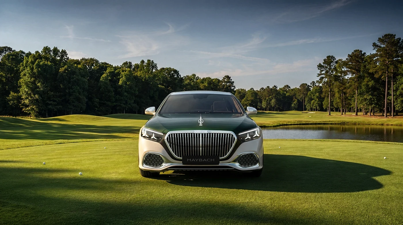 Behance 设计精选 | Maybach S-Class 2027 The Green Jacket Edition-多模态AI