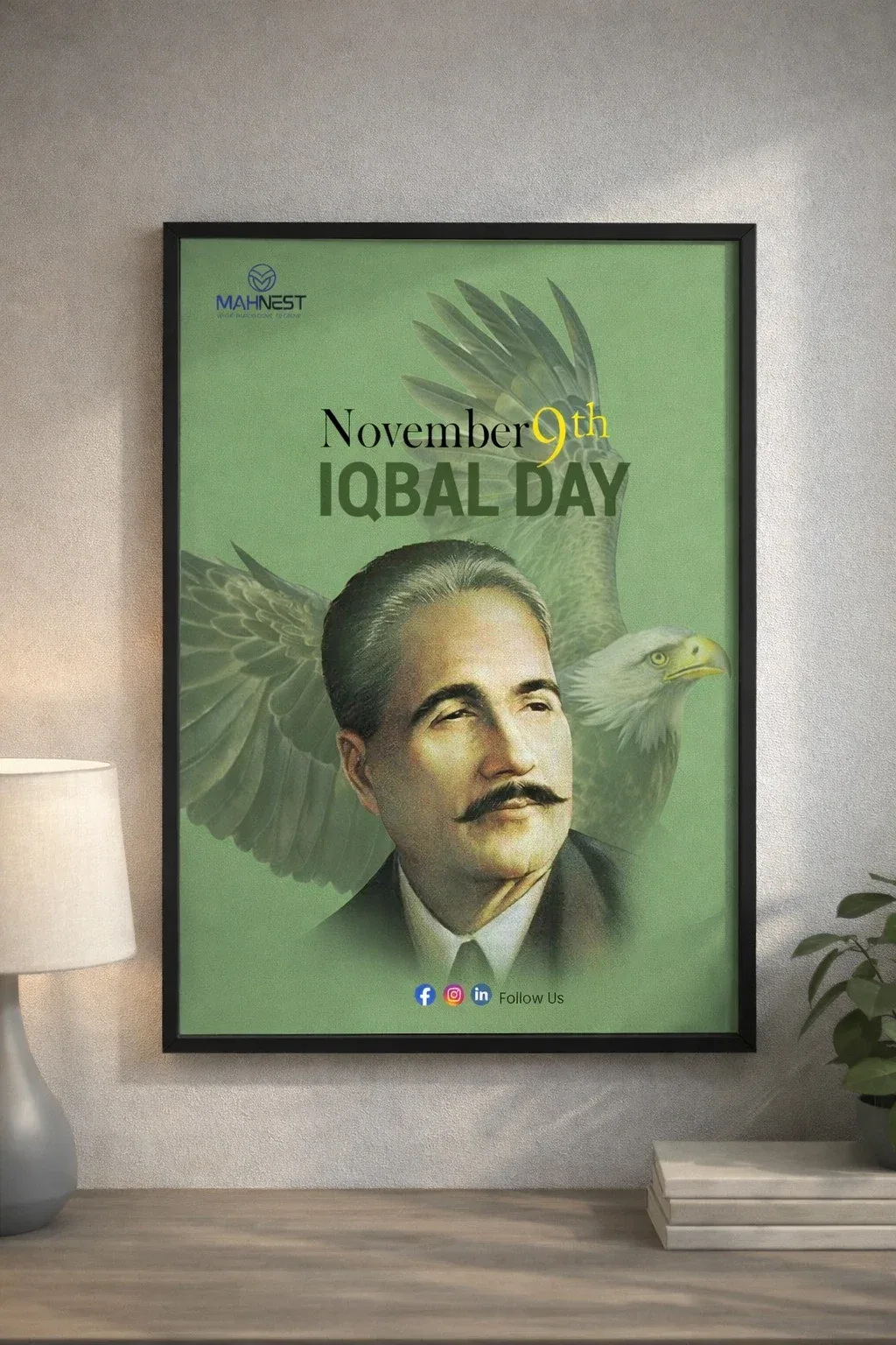 Behance 设计精选 | Iqbal Day & Quaid-e-Azam Tribute Posters-多模态AI