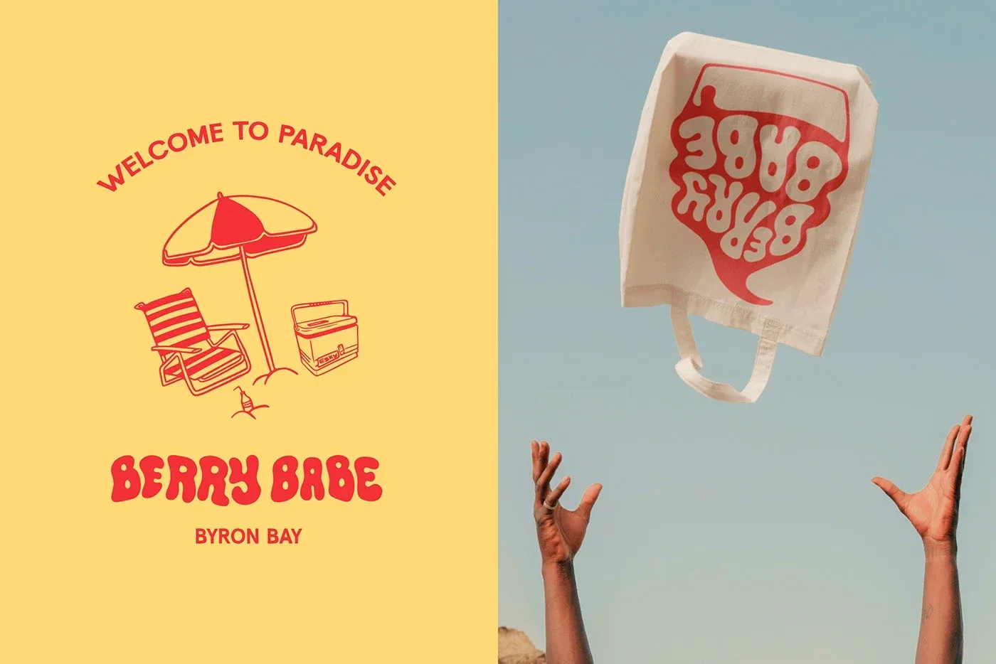 Behance 设计精选 | Brand Identity for Berry Babe Byron Bay Ice Cream-多模态AI