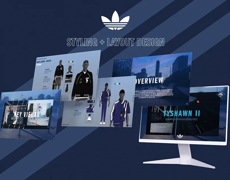 Behance 设计精选 | adidas-styling guide-design-多模态AI