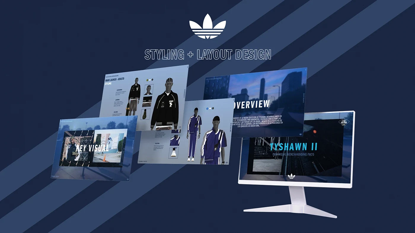 Behance 设计精选 | adidas-styling guide-design-多模态AI