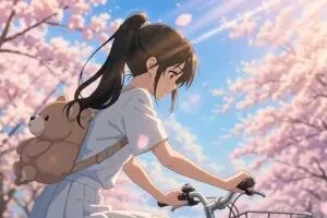 樱花树下的自行车少女：春日骑行三部曲