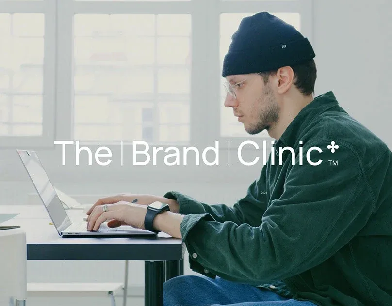 Behance 设计精选 | The | Brand | Clinic — Design Agency; Brand Identity-多模态AI