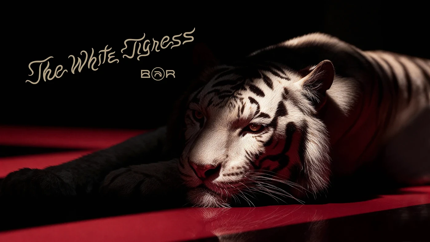 Behance 设计精选 | White Tigress Bar-多模态AI