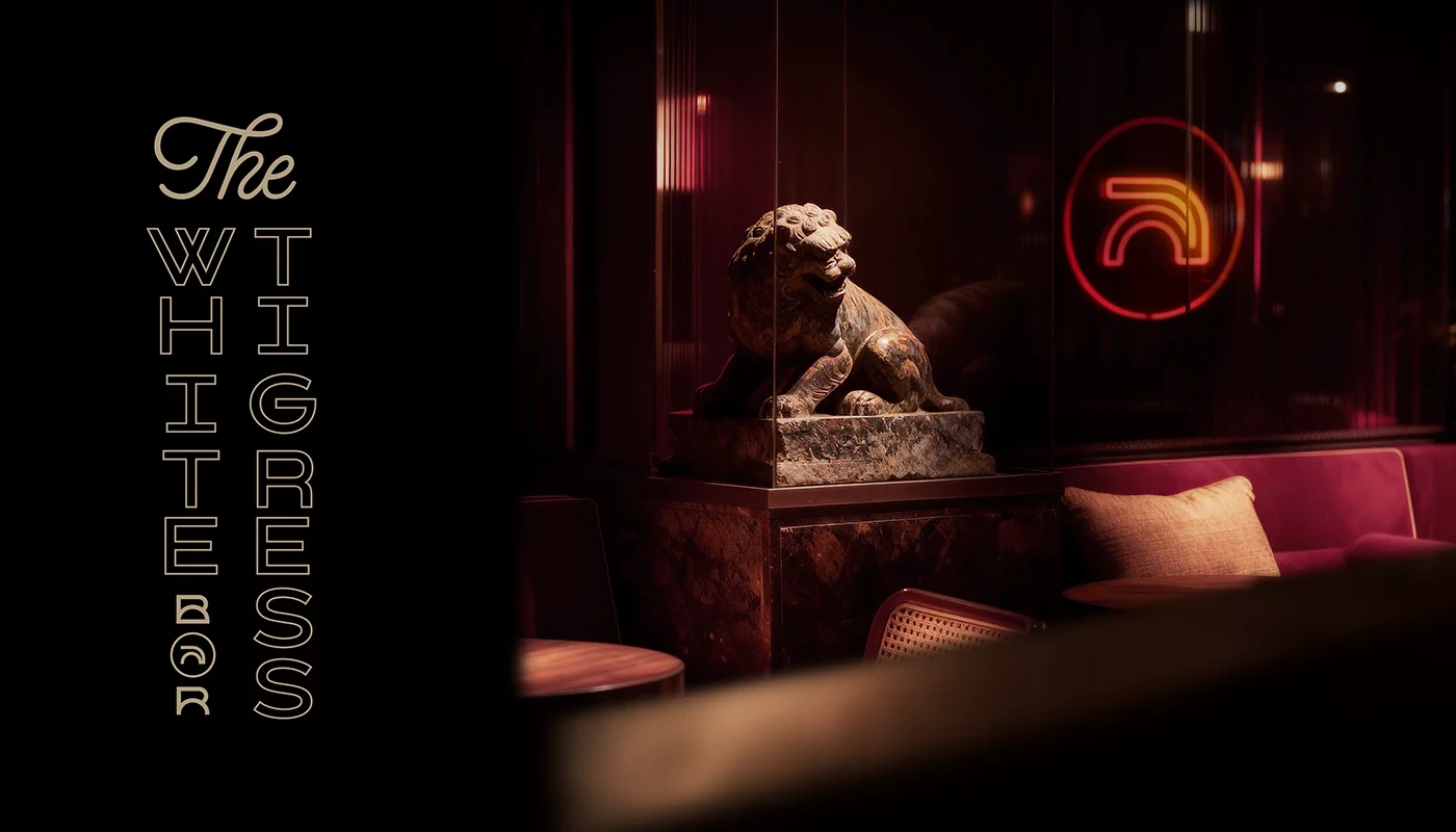 Behance 设计精选 | White Tigress Bar-多模态AI