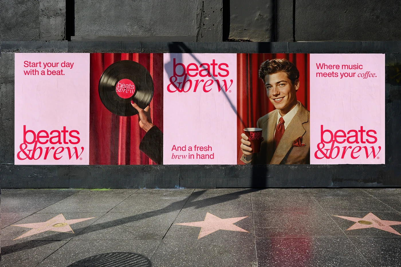 Behance 设计精选 | Beats & Brew Coffee-多模态AI