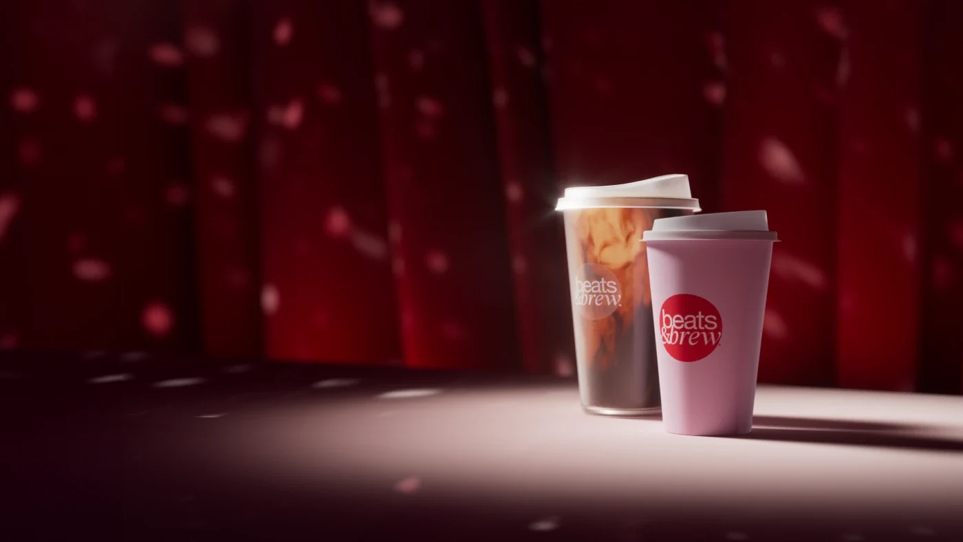 Behance 设计精选 | Beats & Brew Coffee-多模态AI