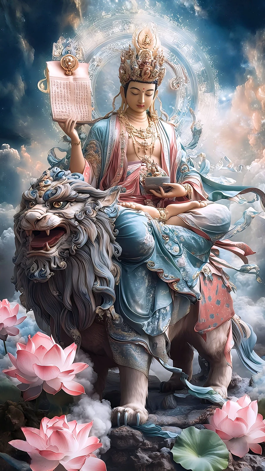 Pinterest 设计灵感 | 南无大智文殊菩萨-多模态AI