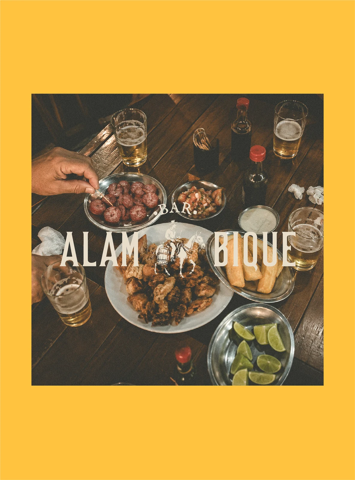 Behance 设计精选 | Alambique Bar | Visual Identity-多模态AI