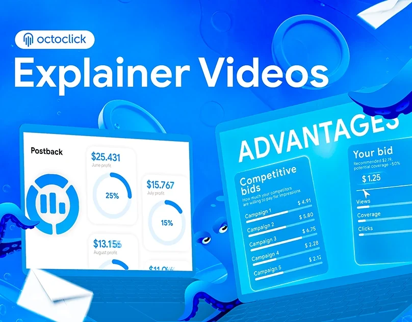 Behance 设计精选 | Motion Graphics Explainer Video for OctoClick-多模态AI
