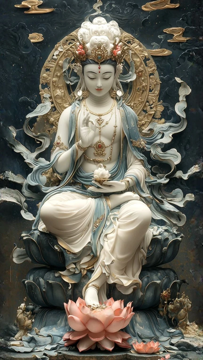 Pinterest 设计灵感 | 佛教艺术设计灵感-多模态AI