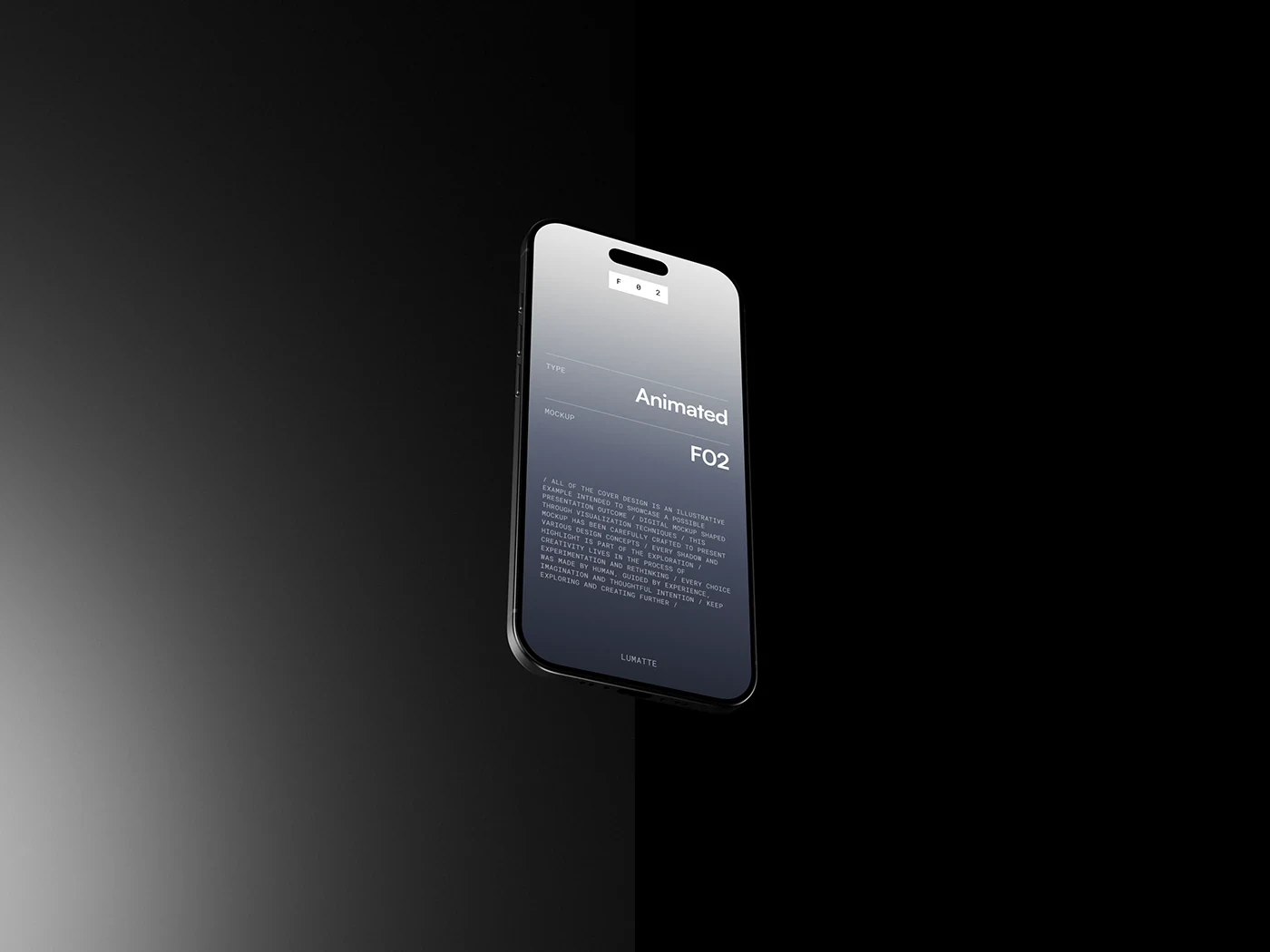 Behance 设计精选 | Animated iPhone Air Mockup F02-多模态AI