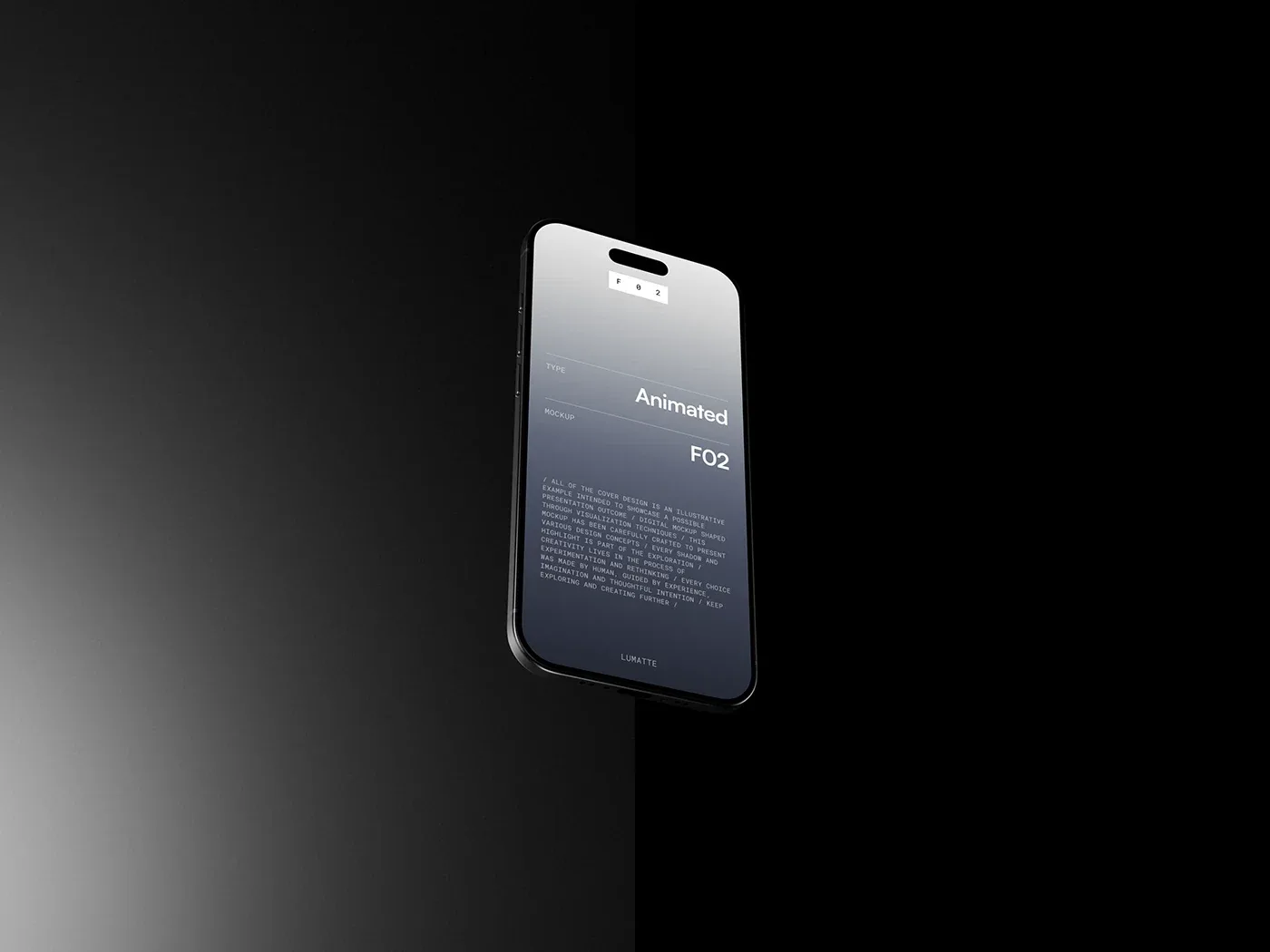 Behance 设计精选 | Animated iPhone Air Mockup F02-多模态AI