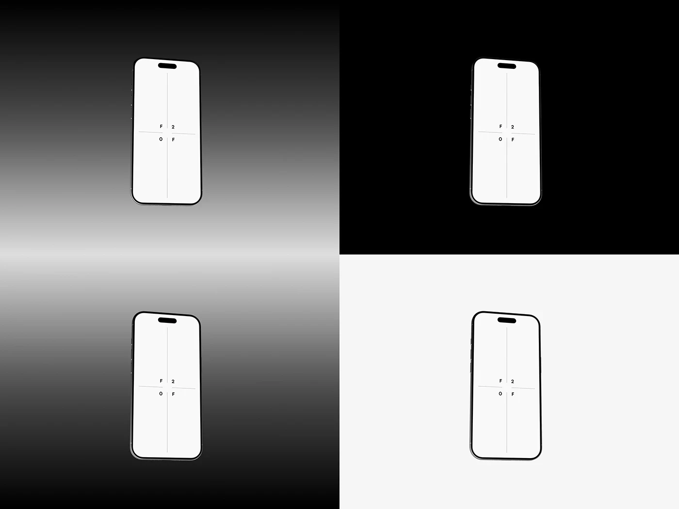 Behance 设计精选 | Animated iPhone Air Mockup F02-多模态AI