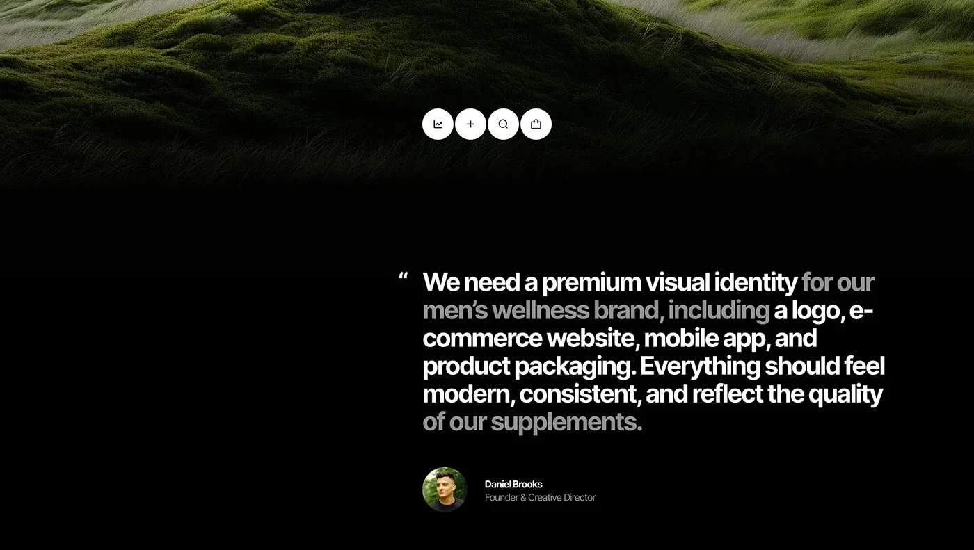 Behance 设计精选 | Biorg® | Mobile App x Website Design-多模态AI