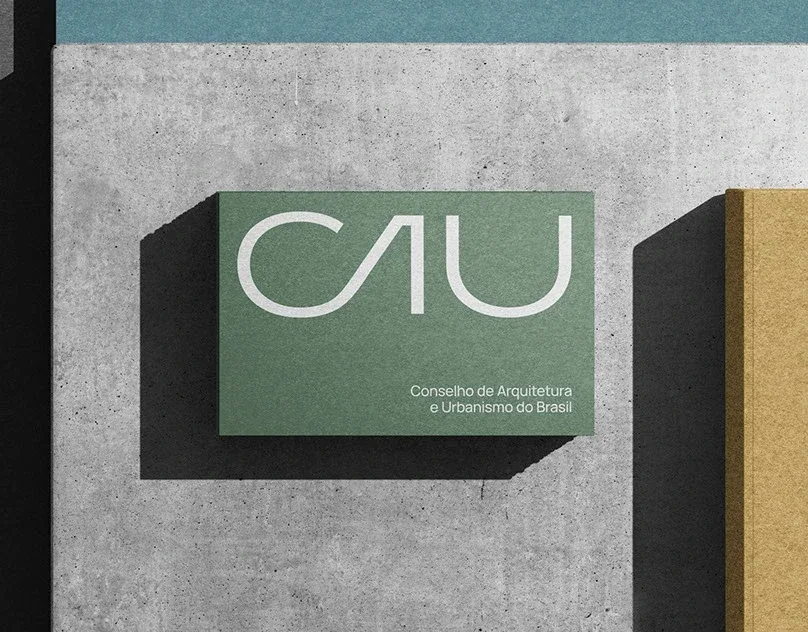Behance 设计精选 | Conselho de Arquitetura e Urbanismo do Brasil Identity-多模态AI