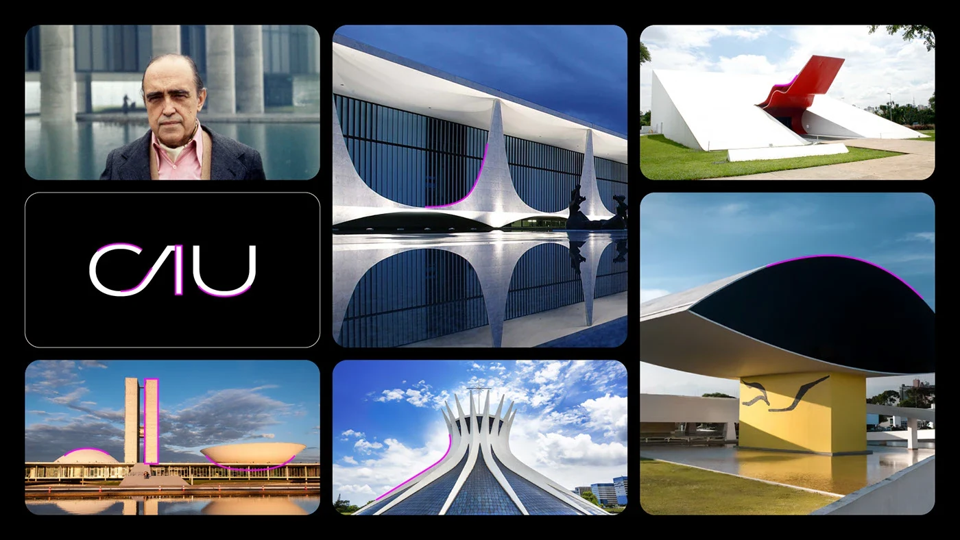 Behance 设计精选 | Conselho de Arquitetura e Urbanismo do Brasil Identity-多模态AI