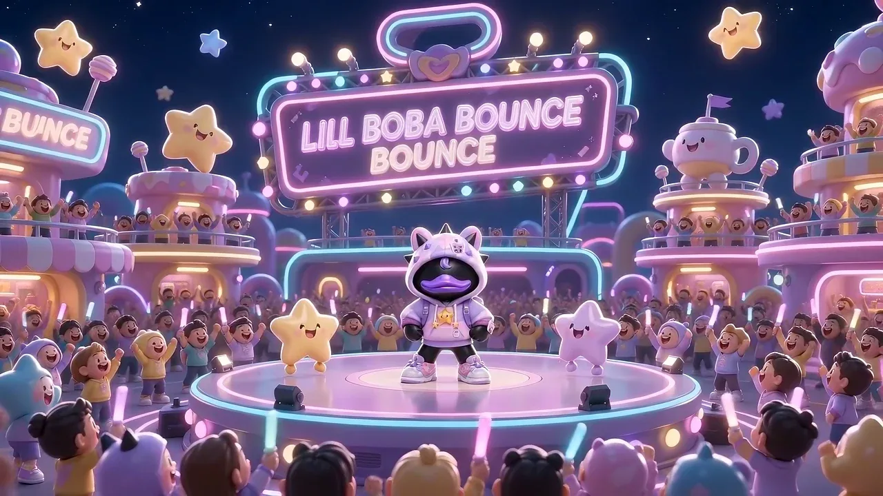 站酷设计精选 | Lil Boba Bounce·波波出街 #MVLAND嘻哈狂欢派对-多模态AI