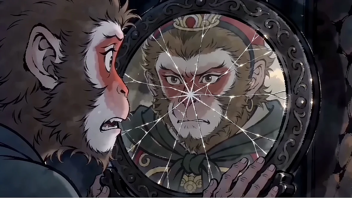 站酷设计精选 | 《镜中人》AI 动画短片-多模态AI