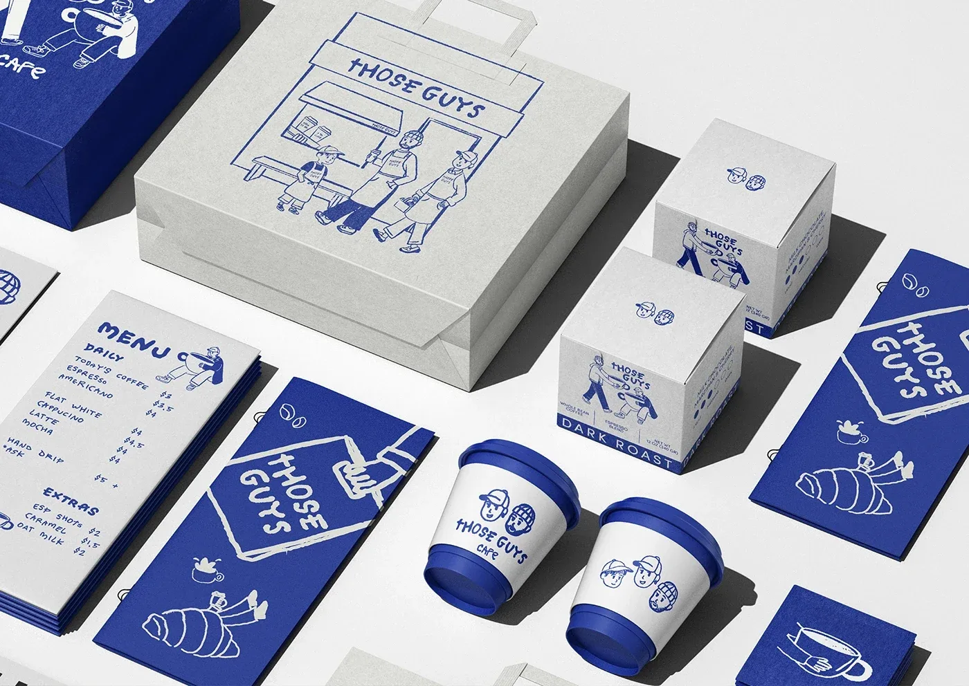 Behance 设计精选 | THOSE GUYS CAFE-多模态AI