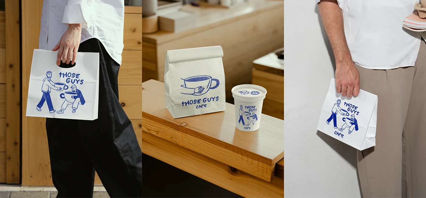 Behance 设计精选 | THOSE GUYS CAFE-多模态AI