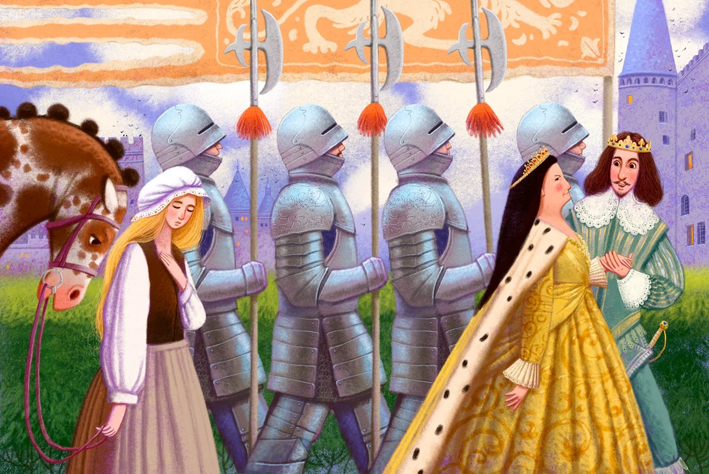 Behance 设计精选 | Brothers Grimm fairy tales. Part 2-多模态AI