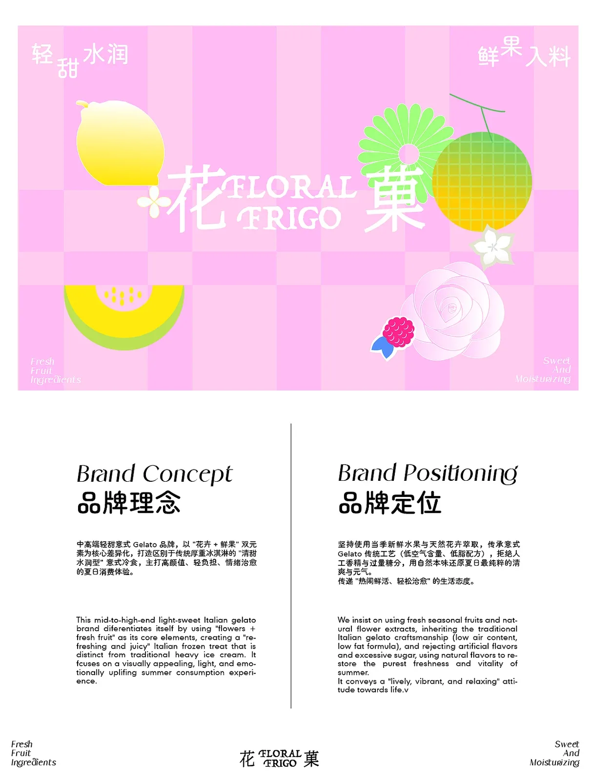 站酷设计精选 | 花菓gelato冰淇淋包装全案原创设计-多模态AI