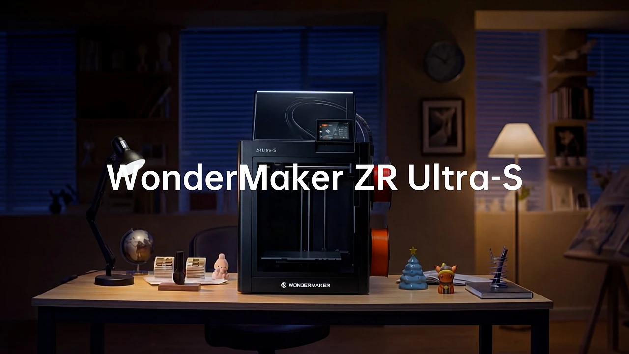 站酷设计精选 | 3D打印机视频 | Wondemaker ZR 海外独立站&亚马逊宣发-多模态AI