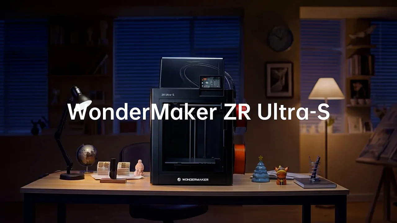 站酷设计精选 | 3D打印机视频 | Wondemaker ZR 海外独立站&亚马逊宣发-多模态AI