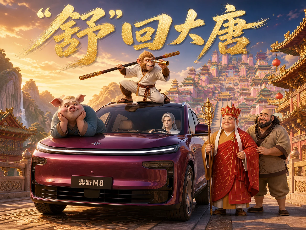 站酷设计精选 | 西游后记“舒”回大唐-多模态AI