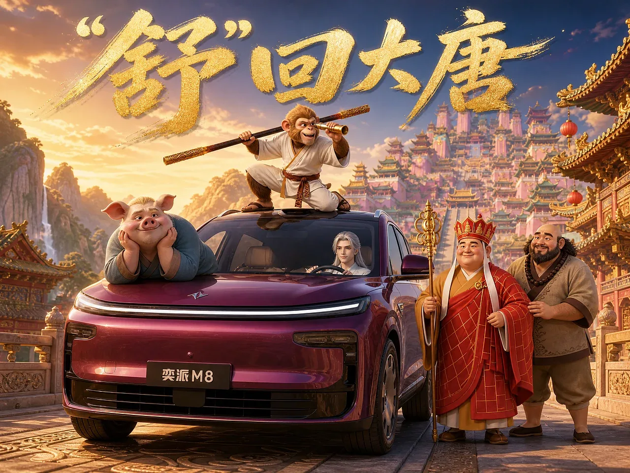 站酷设计精选 | 西游后记“舒”回大唐-多模态AI