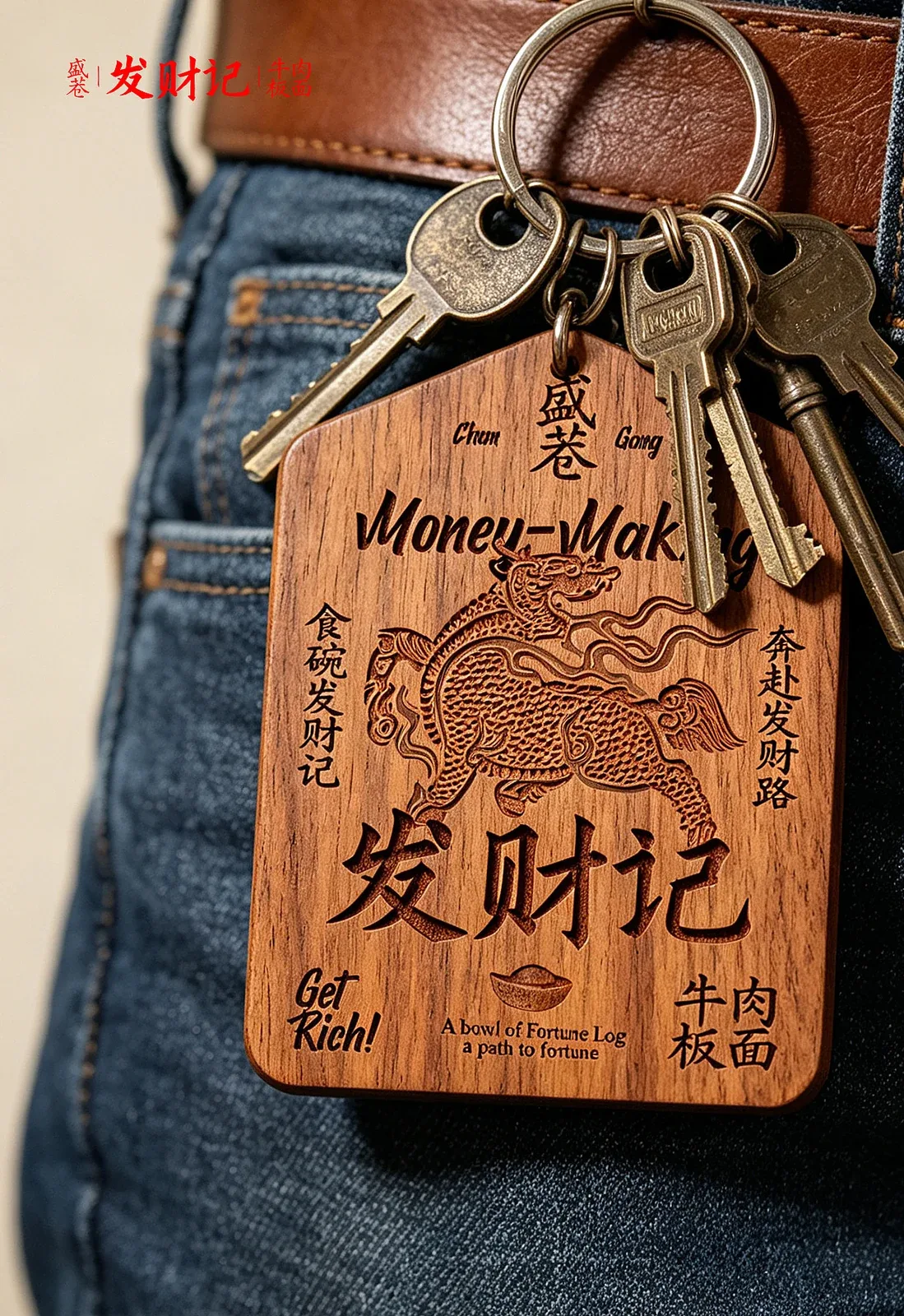 站酷设计精选 | 盛巷’发财记 牛肉板面 | 品牌设计-多模态AI