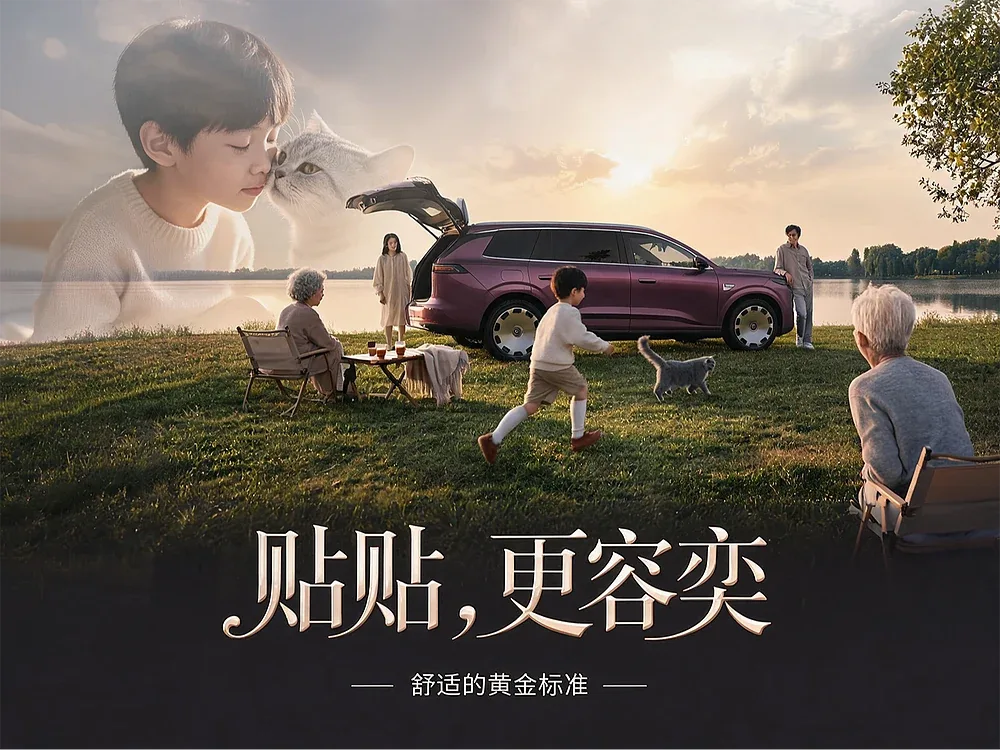 站酷设计精选 | 《贴贴,更容奕》舒适的黄金标准-多模态AI