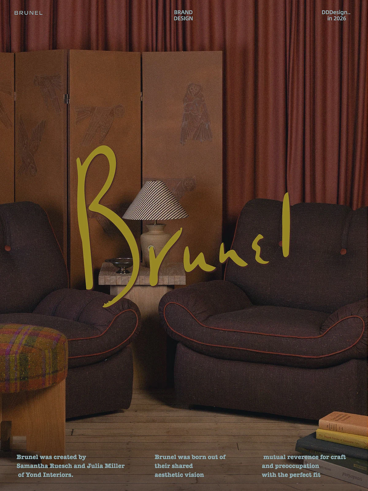 站酷设计精选 | 🛋️原创品牌VI设计分享 | Brunel定制化家居品牌-多模态AI