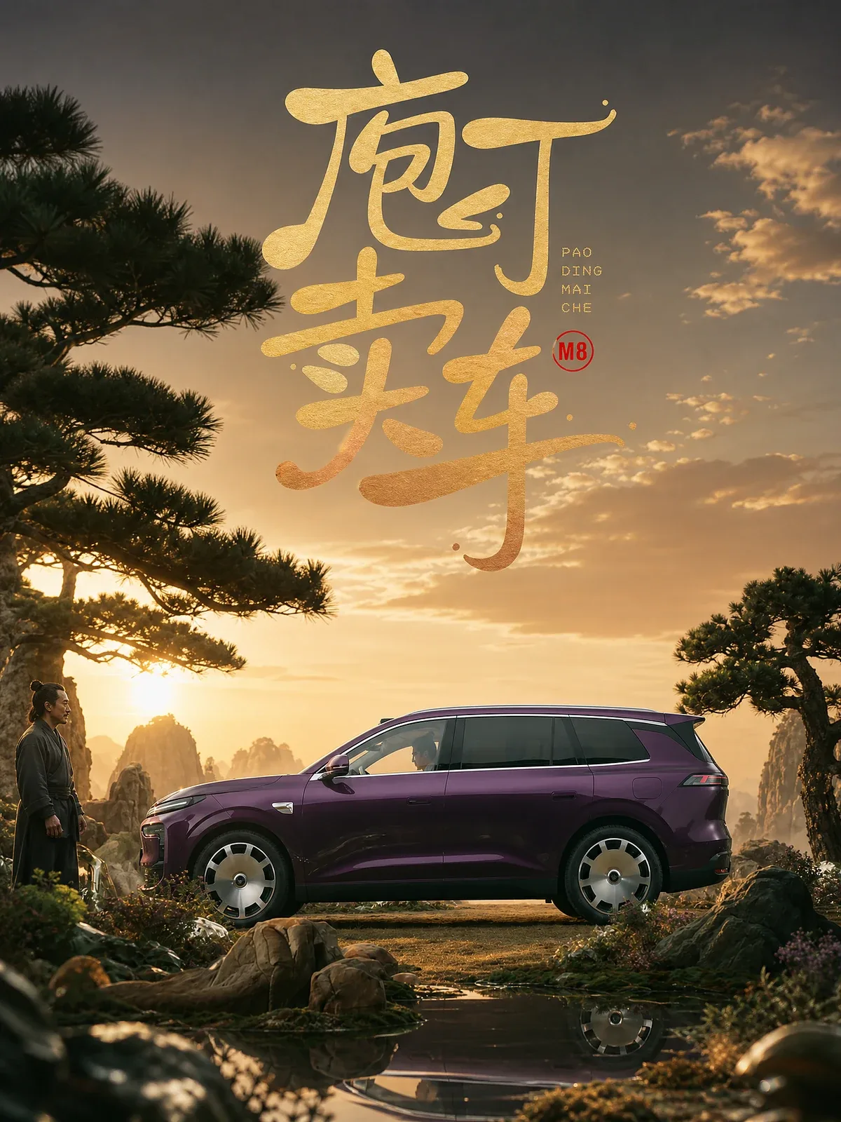 站酷设计精选 | 庖丁卖车,千年一遇的黄金标准-多模态AI