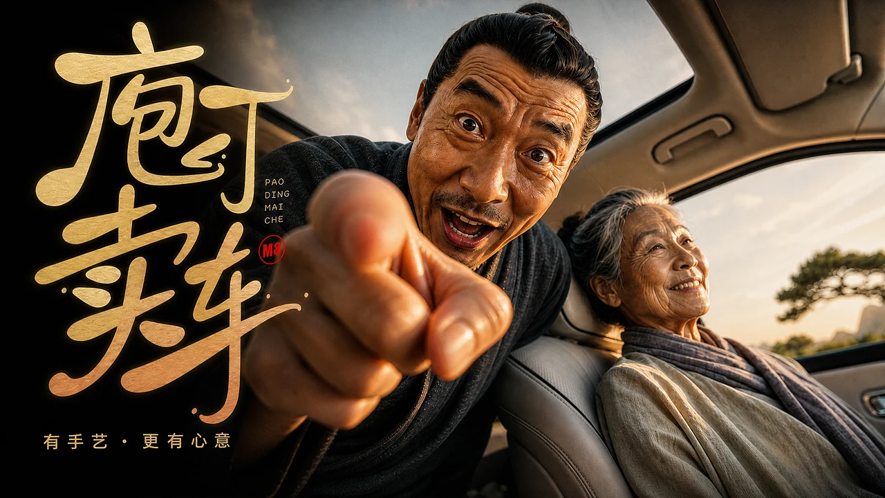 站酷设计精选 | 庖丁卖车,千年一遇的黄金标准-多模态AI