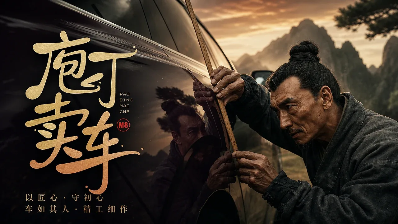 站酷设计精选 | 庖丁卖车,千年一遇的黄金标准-多模态AI