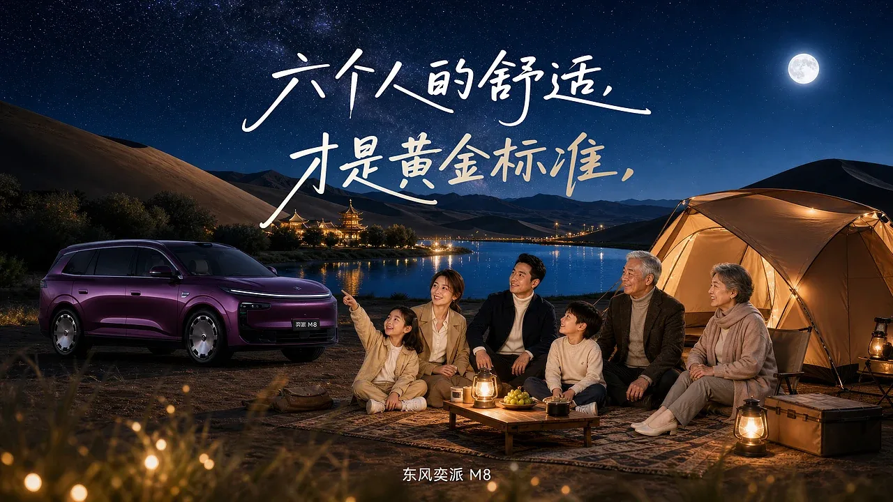 站酷设计精选 | 六席入星河🌌 | 东风奕派M8-多模态AI