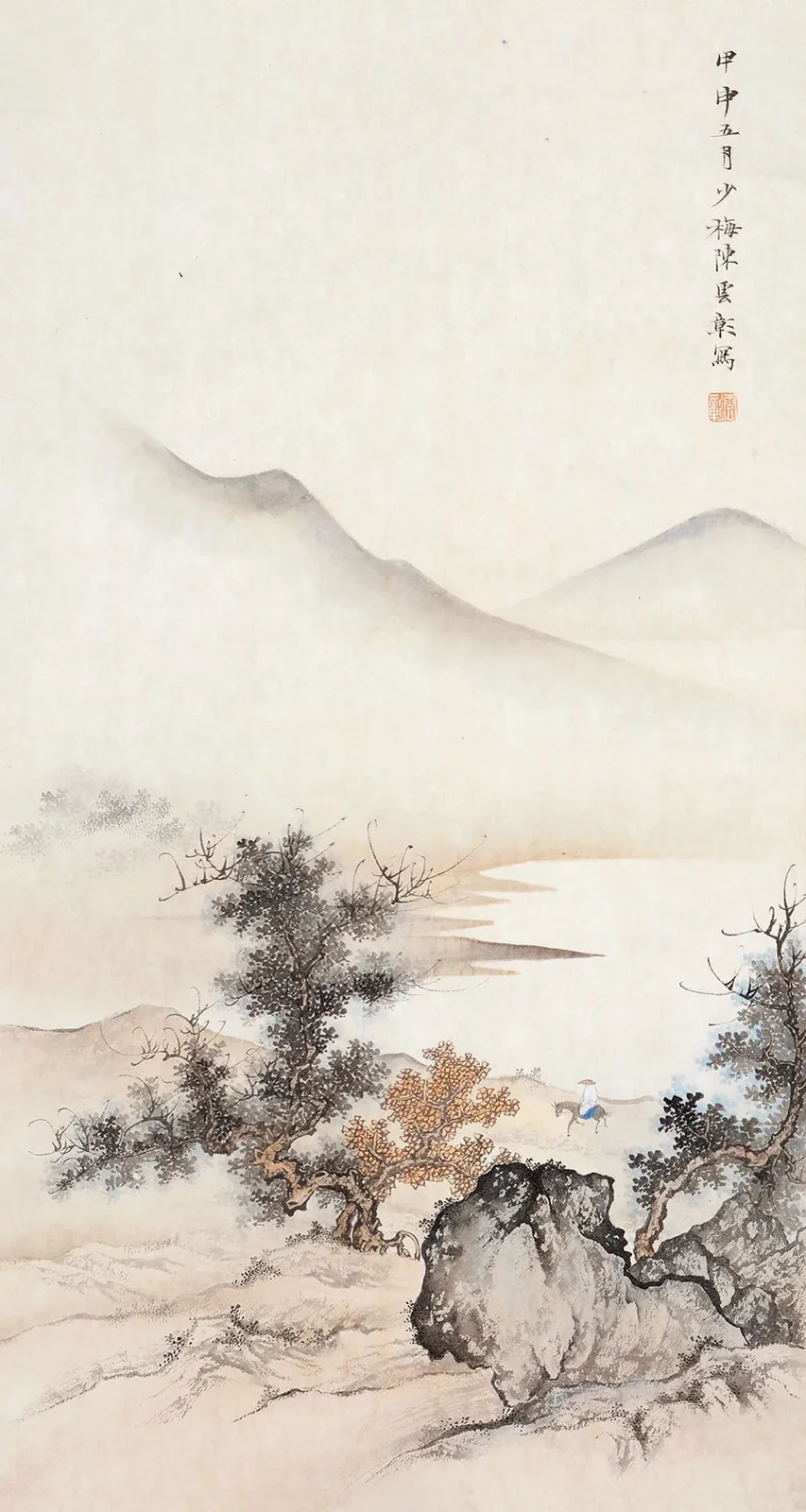 Pinterest 设计灵感 | 20幅古意山水,清雅之气,扑面而来-多模态AI