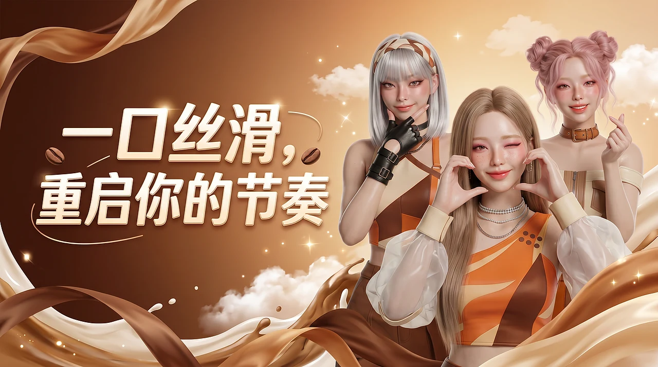 站酷设计精选 | 丝滑重启 | AIGC 概念 KPOP 创意短片-多模态AI