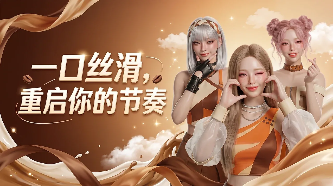 站酷设计精选 | 丝滑重启 | AIGC 概念 KPOP 创意短片-多模态AI