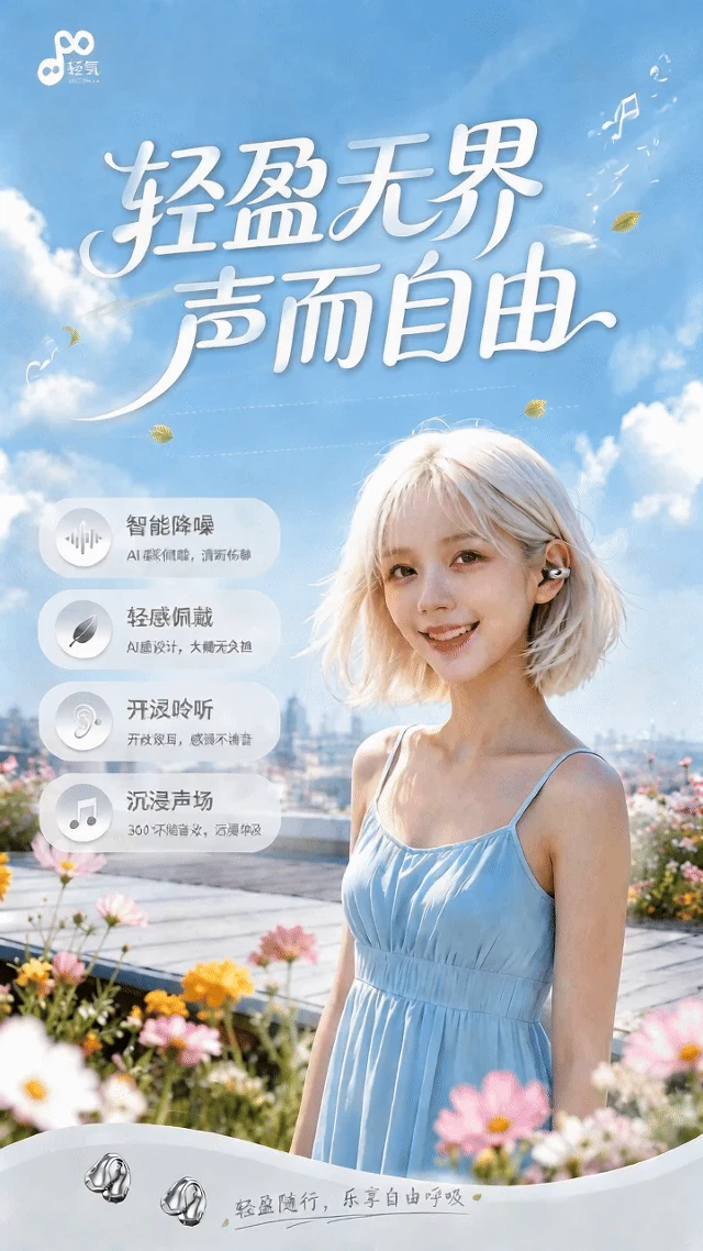 站酷设计精选 | 轻氧 Air | AIGC 全链路品牌全案&TVC产品广告-多模态AI