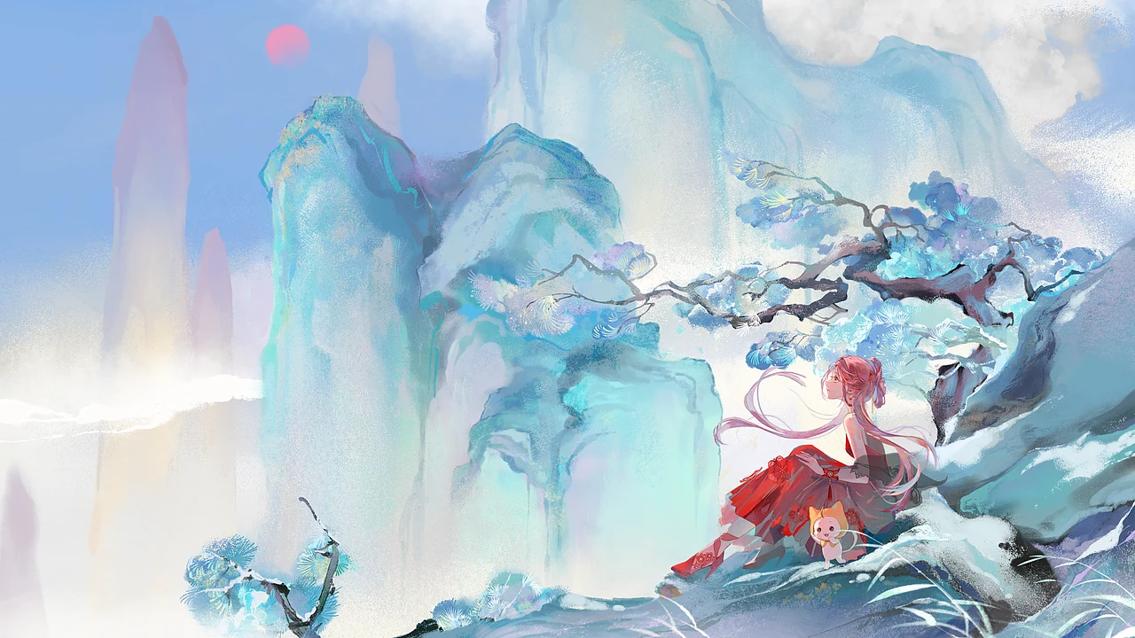 站酷设计精选 | 游戏PV | 闪耀暖暖曲艺评弹《云端景》-多模态AI