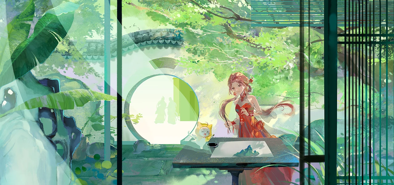 站酷设计精选 | 游戏PV | 闪耀暖暖曲艺评弹《云端景》-多模态AI