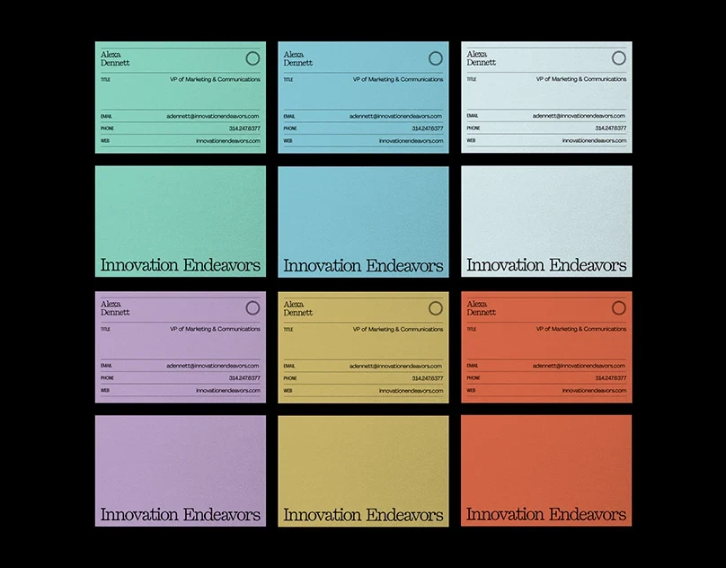 Behance 设计精选 | Innovation Endeavors-多模态AI