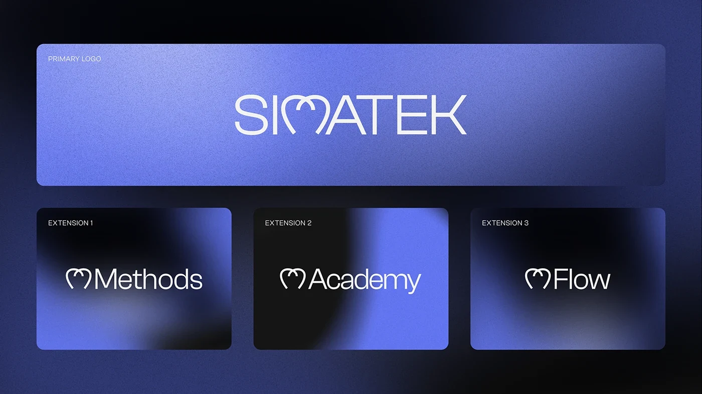 Behance 设计精选 | SIMATEK Branding-多模态AI