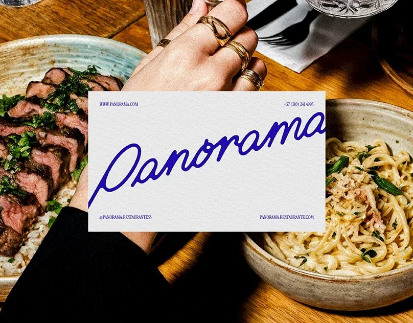 Behance 设计精选 | PANORAMA Branding-多模态AI